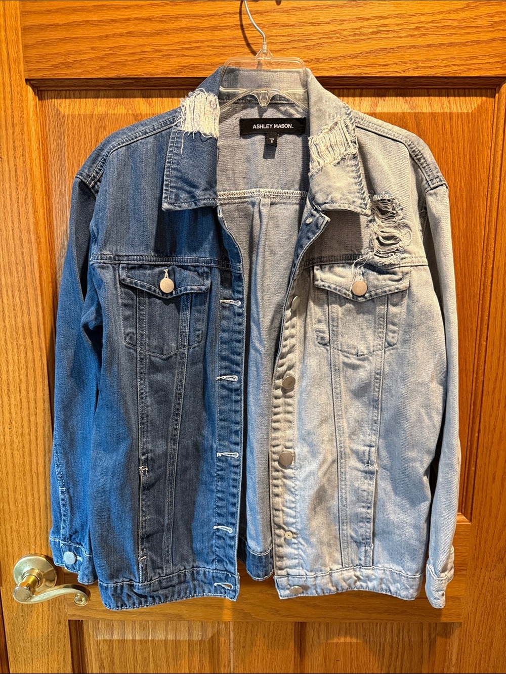 Ashley Mason Woman’s Denim Jacket Sz Small